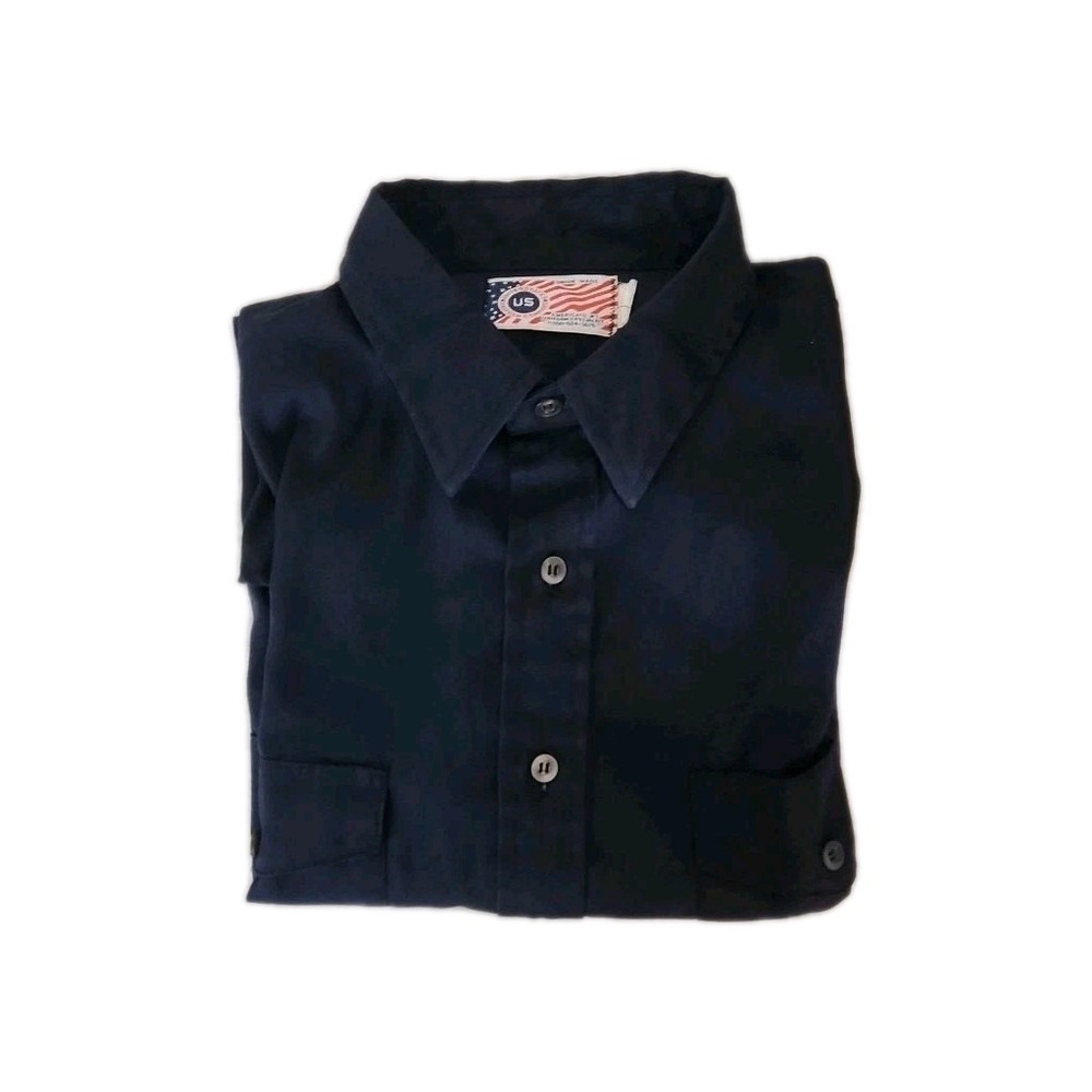 Men's Navy Blue Short Sleeve Uniform Shirt United States Uniform‎ Co Postal Mail